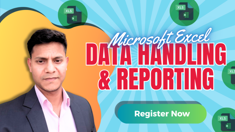 Certificate Course in Microsoft Excel – Intermediate Level (Data Handling & Reporting)