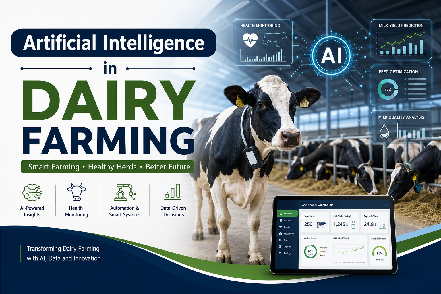 Applications of AI in Dairy